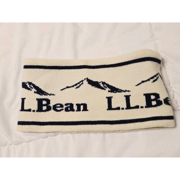 Vtg Deadstock L.L. Bean Katahdin Spell Out Reversible Headband Ear Cover OS - Picture 5 of 5